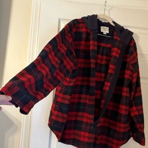 Women’s American Eagle XL flannel Hoodie